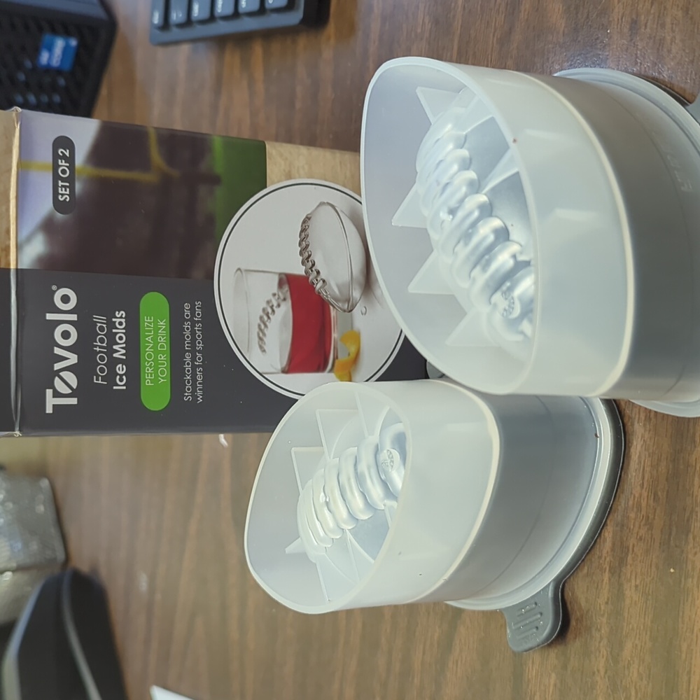 Tovolo Football Ice Molds